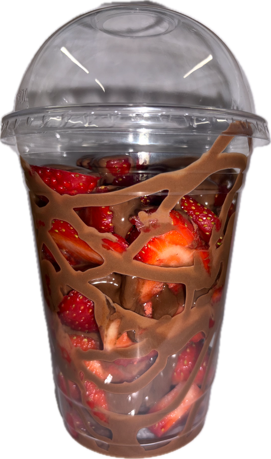 Fresh Strawberries & Chocolate Sauce